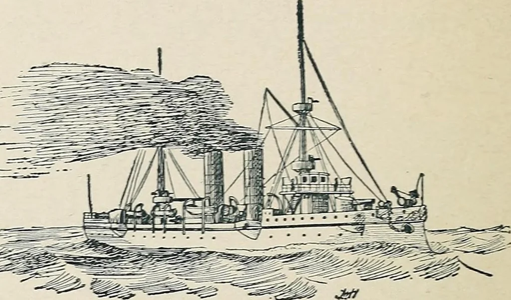 An illustration from Der kommende König .., 1899, leaf 176