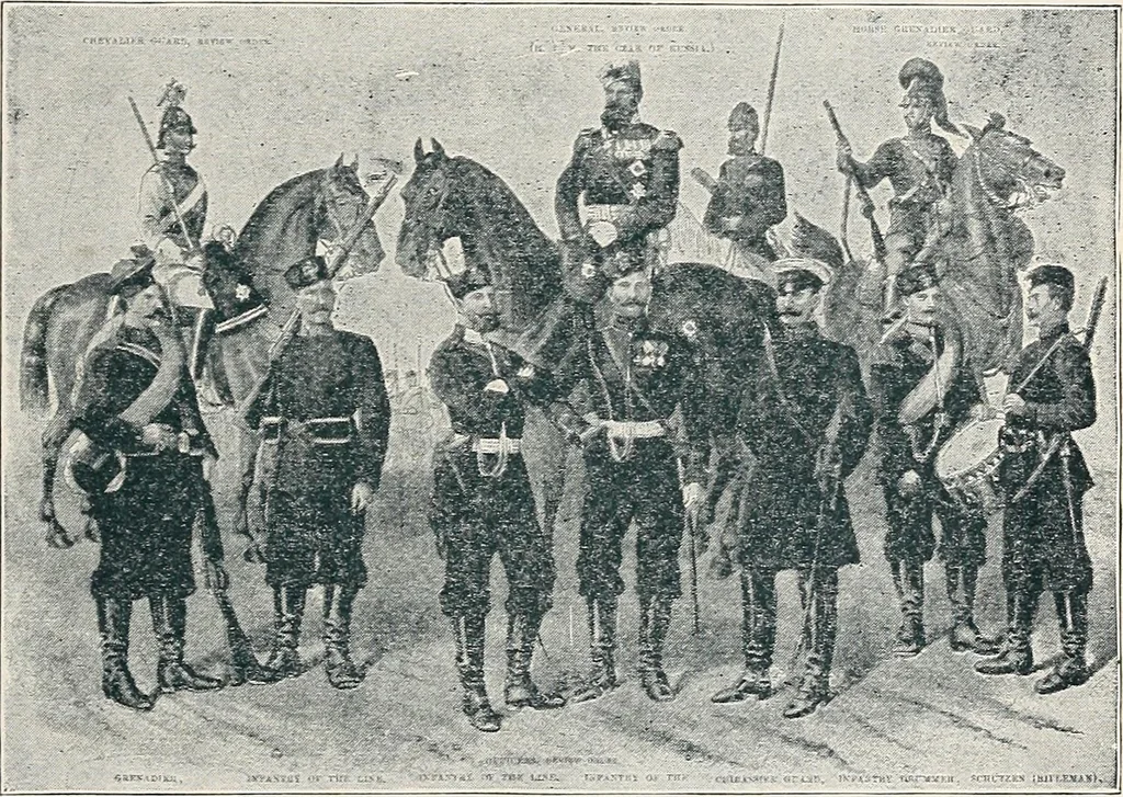 An illustration from Der kommende König .., 1899, leaf 187