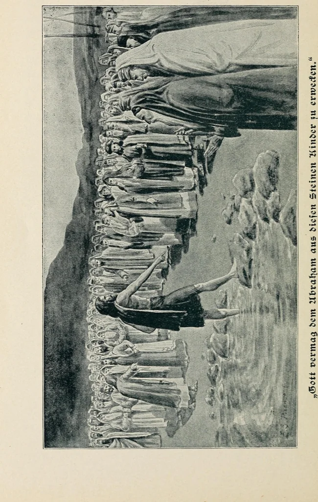 An illustration from Der kommende König .., 1899, leaf 266