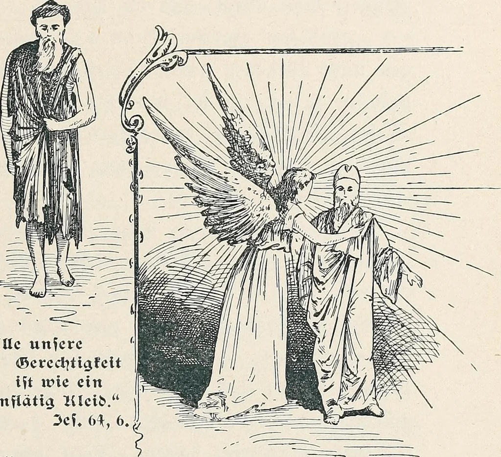 An illustration from Der kommende König .., 1899, leaf 27