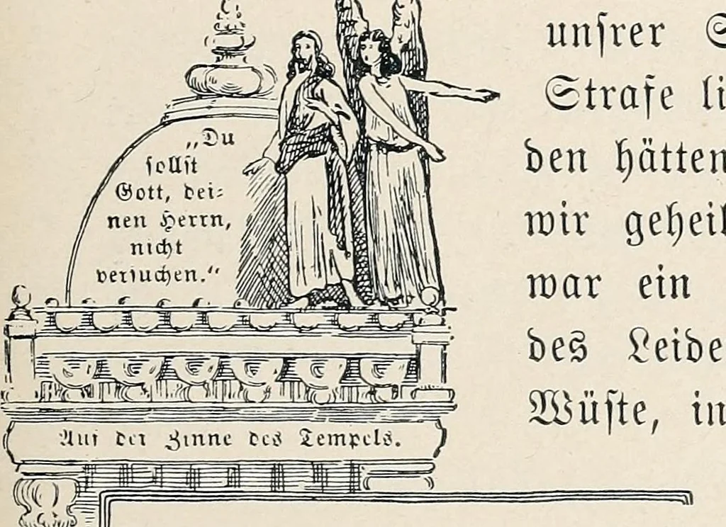 An illustration from Der kommende König .., 1899, leaf 53