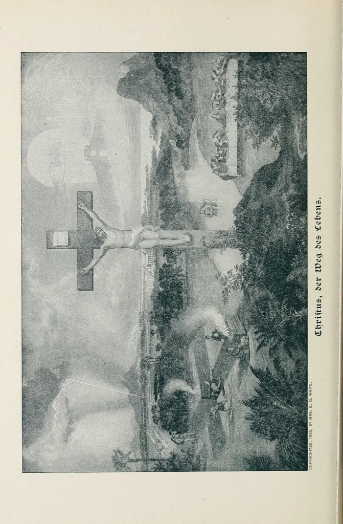 An illustration from Der kommende König .., 1899, leaf 58