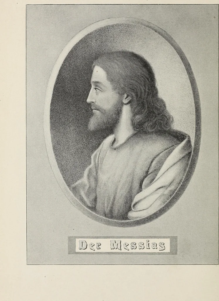 An illustration from Der kommende König .., 1899, leaf 6