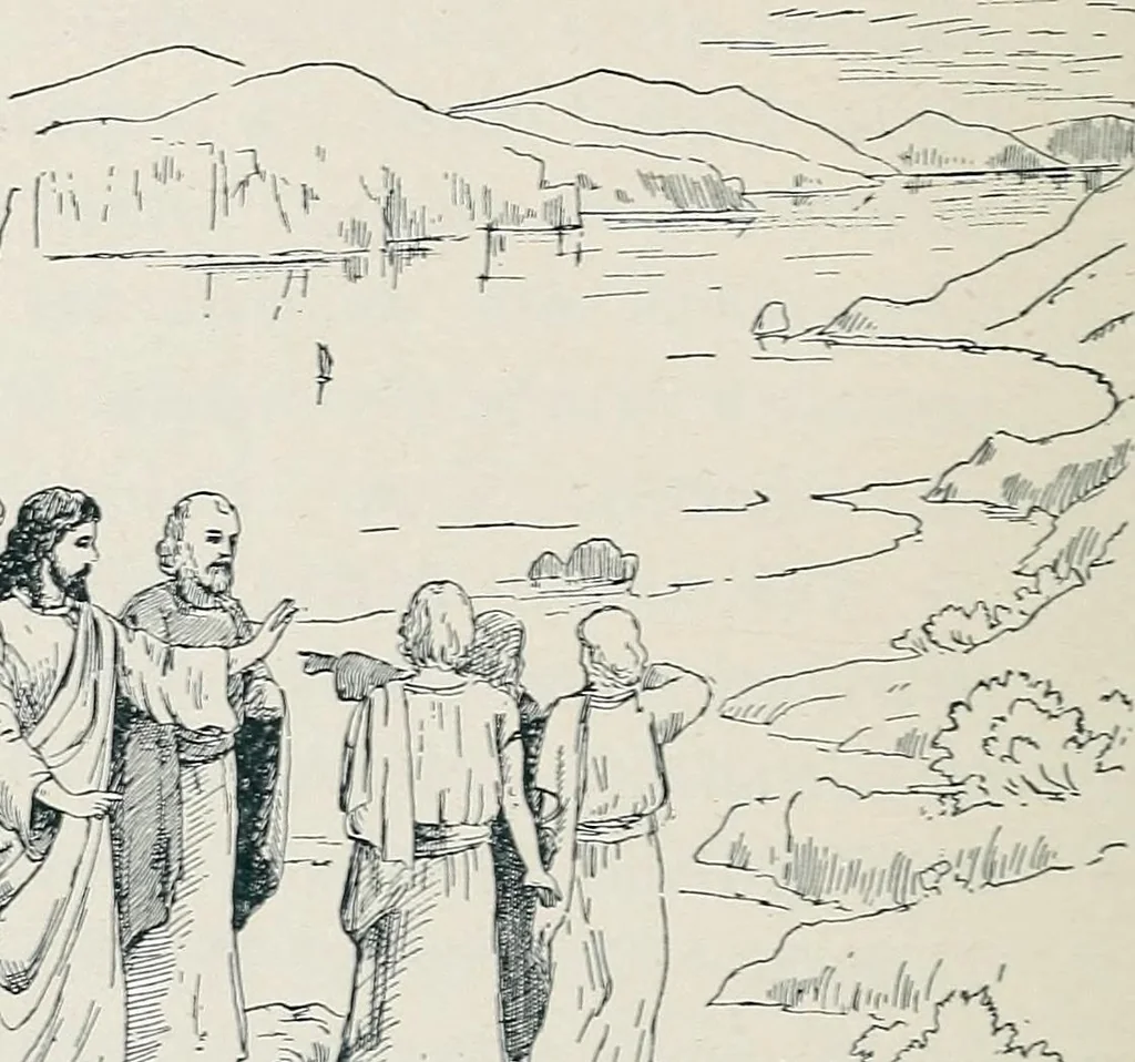 An illustration from Der kommende König .., 1899, leaf 84