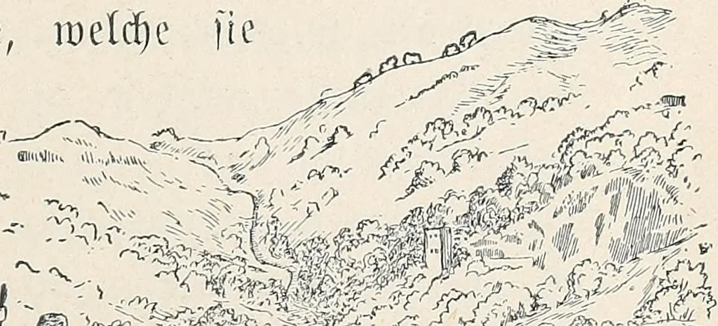 An illustration from Der kommende König .., 1899, leaf 87