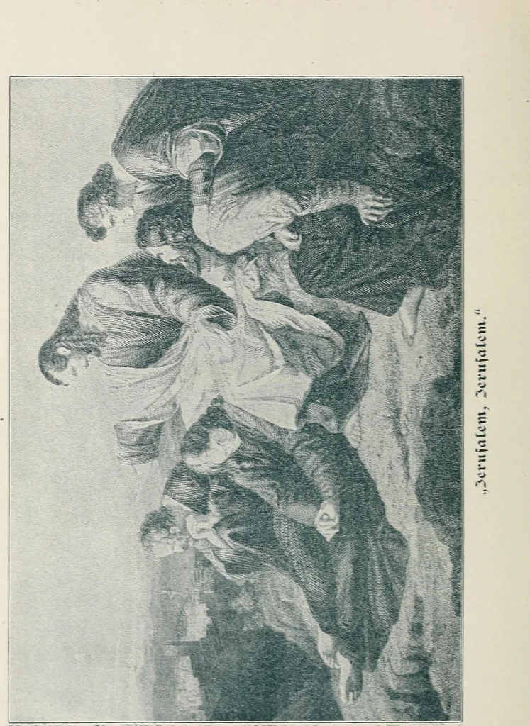An illustration from Der kommende König .., 1899, leaf 94