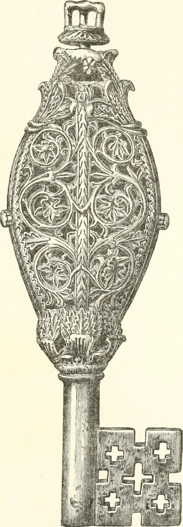 An illustration from Der Kunst- und Reliquienschatz des Kölner Domes, 1870, leaf 113