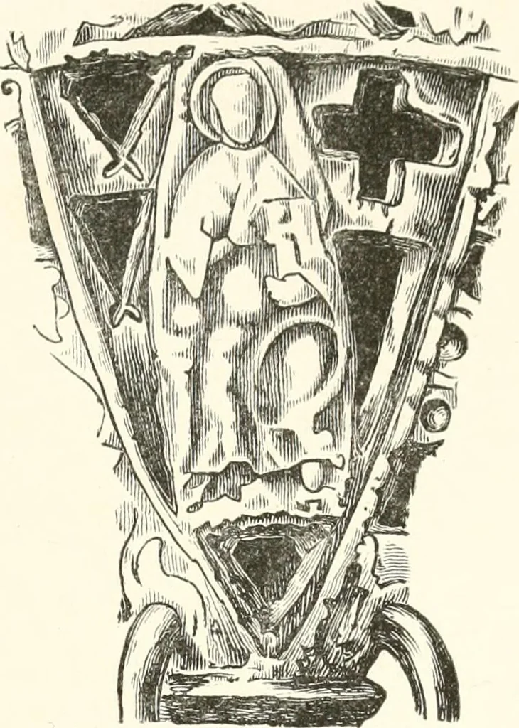 An illustration from Der Kunst- und Reliquienschatz des Kölner Domes, 1870, leaf 121