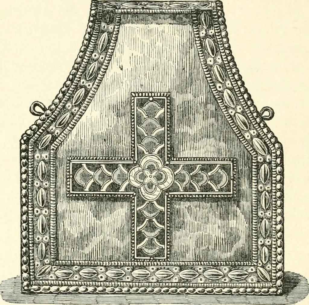 An illustration from Der Kunst- und Reliquienschatz des Kölner Domes, 1870, leaf 174