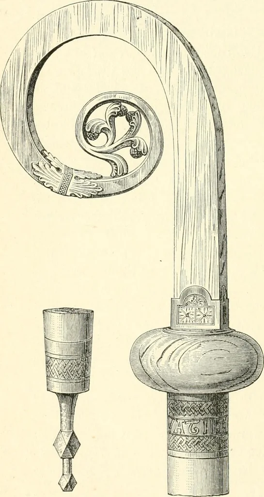 An illustration from Der Kunst- und Reliquienschatz des Kölner Domes, 1870, leaf 186