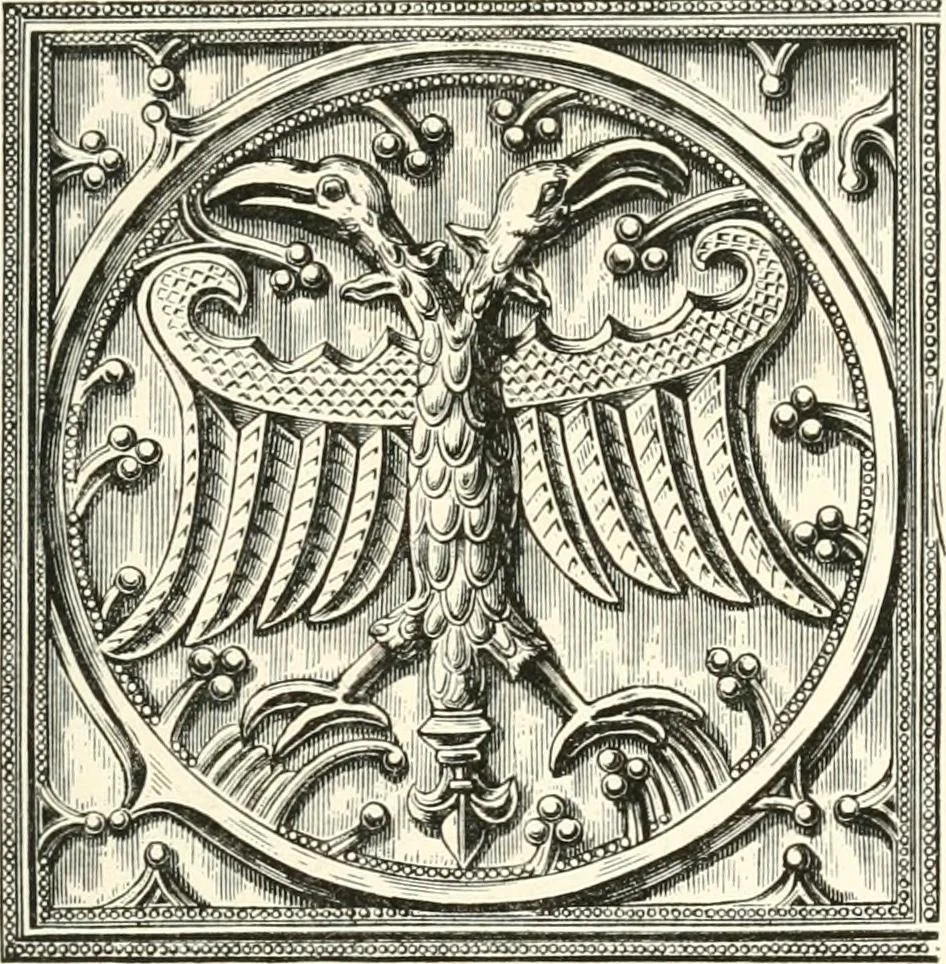 An illustration from Der Kunst- und Reliquienschatz des Kölner Domes, 1870, leaf 203