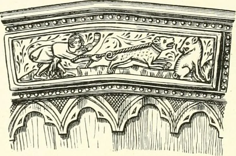 An illustration from Der Kunst- und Reliquienschatz des Kölner Domes, 1870, leaf 214