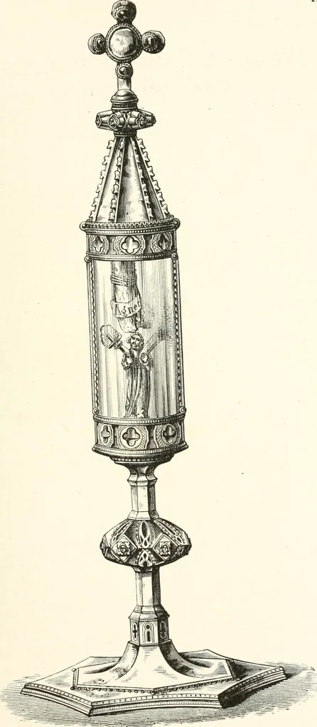 An illustration from Der Kunst- und Reliquienschatz des Kölner Domes, 1870, leaf 217