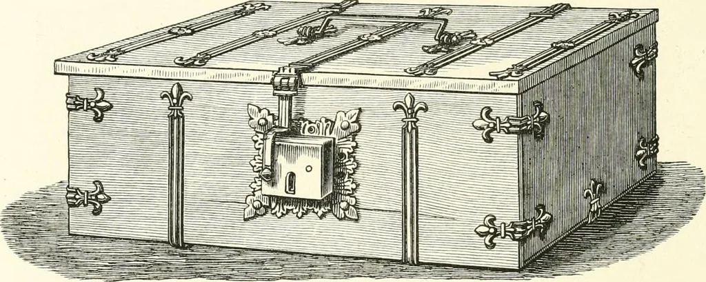 An illustration from Der Kunst- und Reliquienschatz des Kölner Domes, 1870, leaf 220