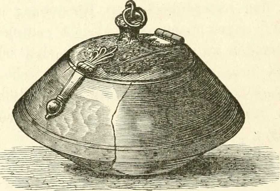 An illustration from Der Kunst- und Reliquienschatz des Kölner Domes, 1870, leaf 222