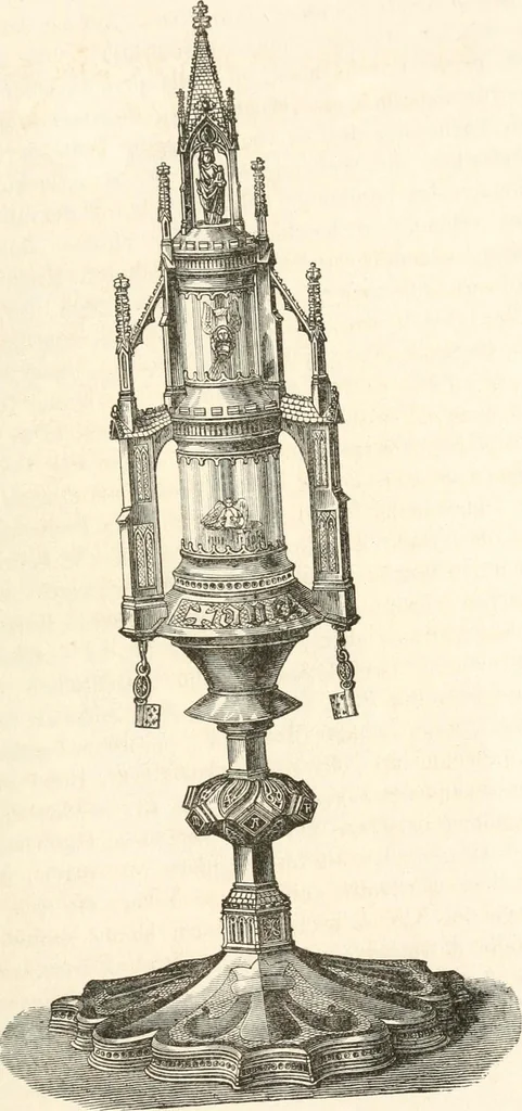 An illustration from Der Kunst- und Reliquienschatz des Kölner Domes, 1870, leaf 225