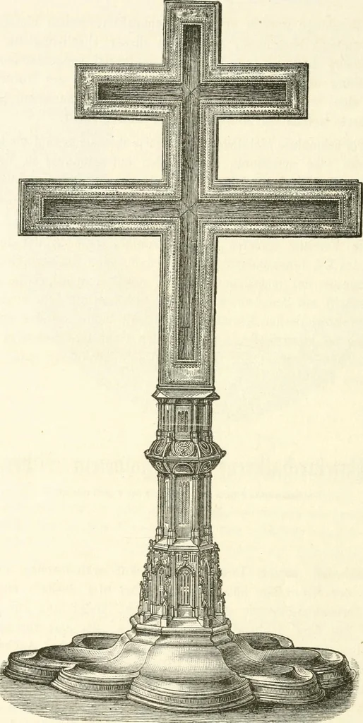 An illustration from Der Kunst- und Reliquienschatz des Kölner Domes, 1870, leaf 236