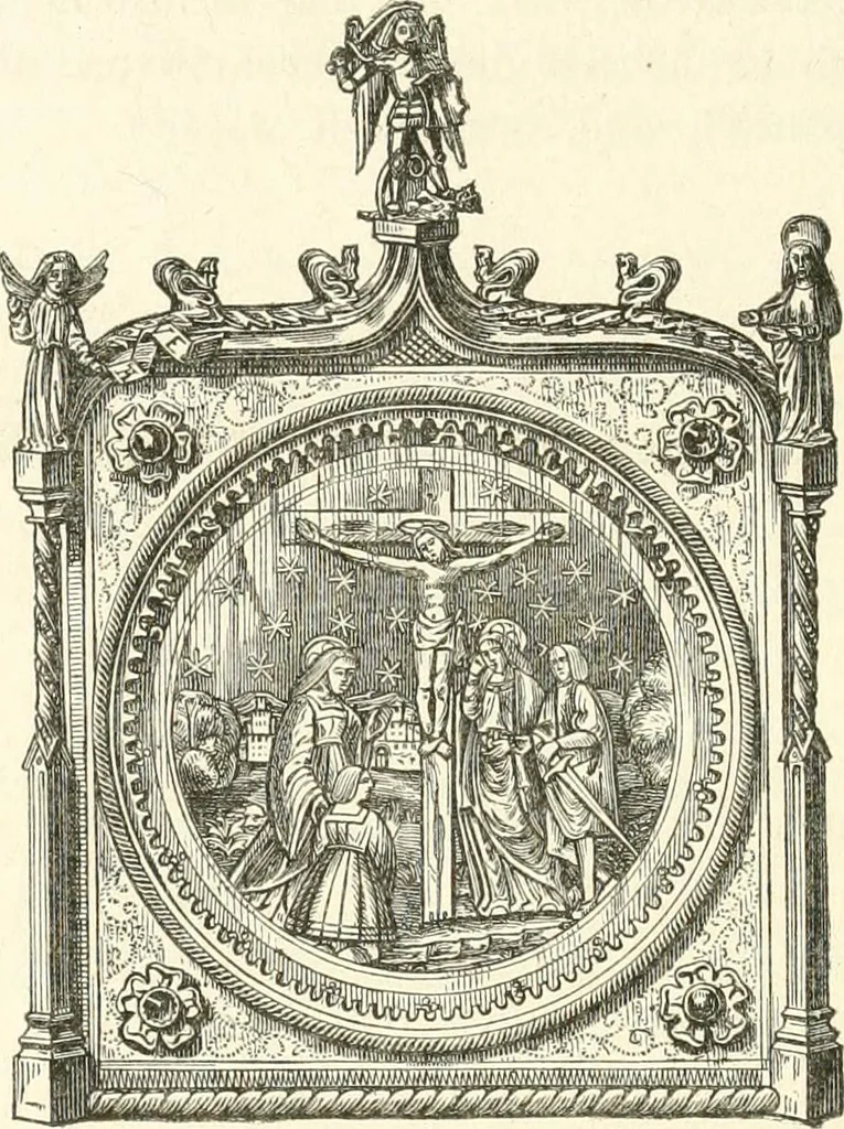 An illustration from Der Kunst- und Reliquienschatz des Kölner Domes, 1870, leaf 246