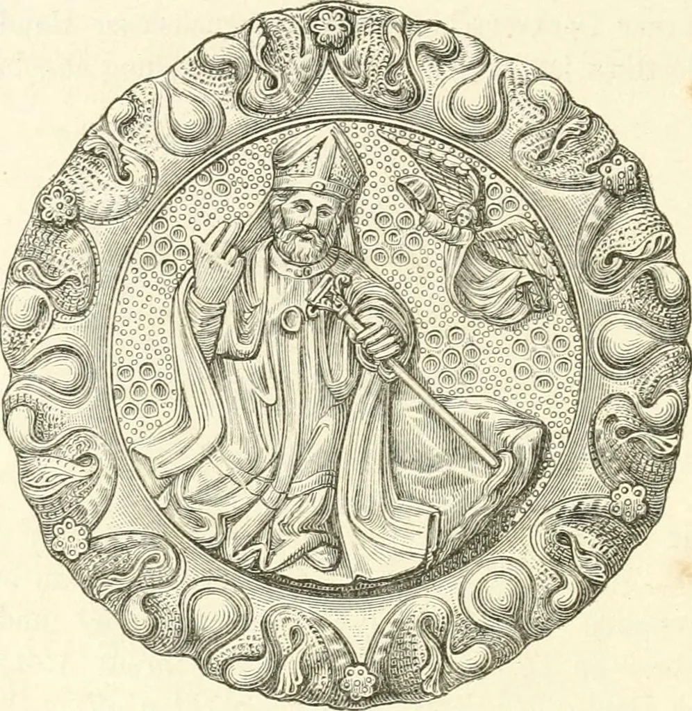 An illustration from Der Kunst- und Reliquienschatz des Kölner Domes, 1870, leaf 248