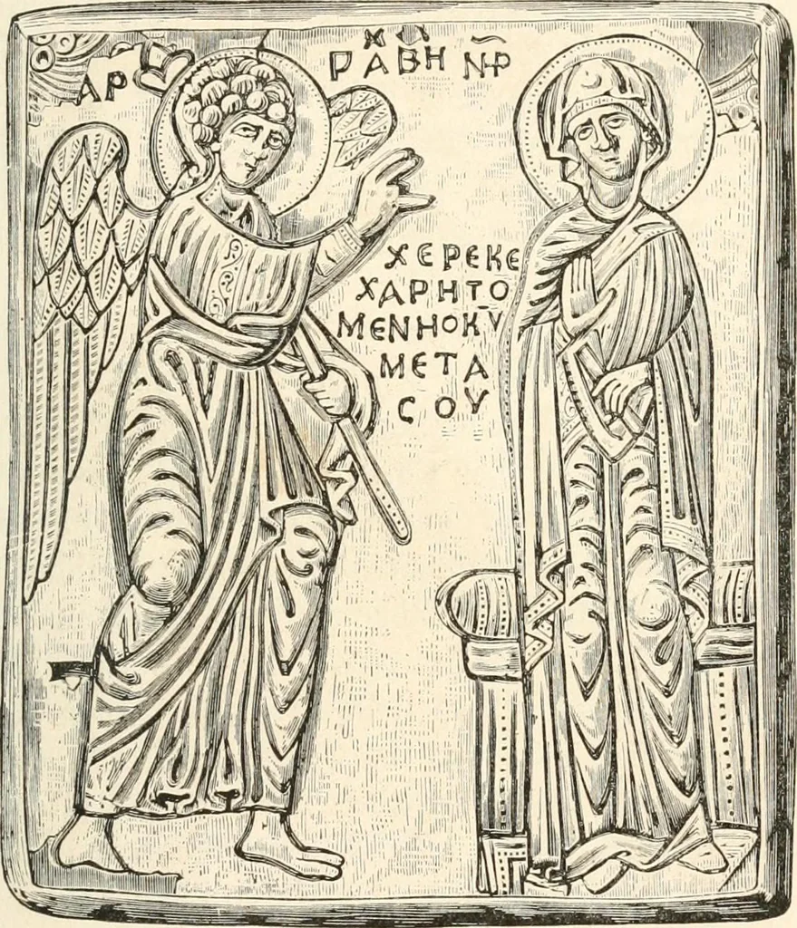 An illustration from Der Kunst- und Reliquienschatz des Kölner Domes, 1870, leaf 257