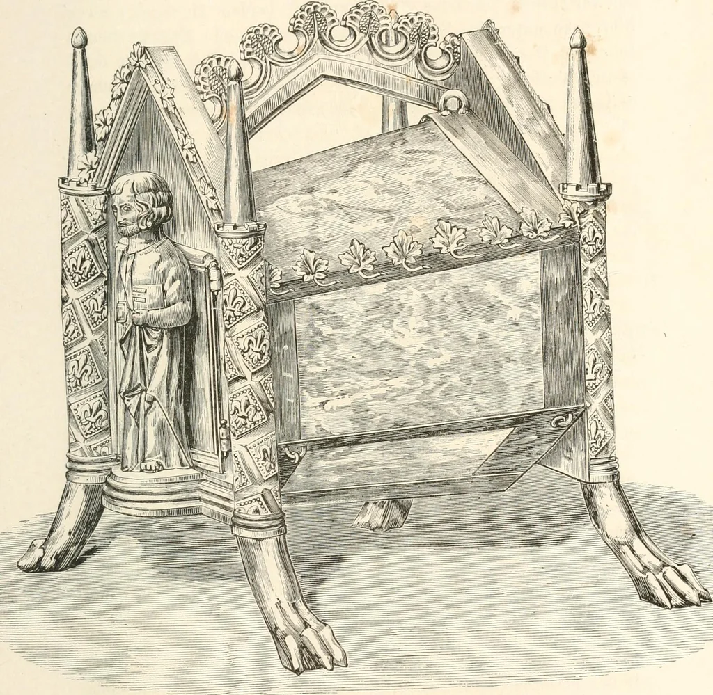 An illustration from Der Kunst- und Reliquienschatz des Kölner Domes, 1870, leaf 263