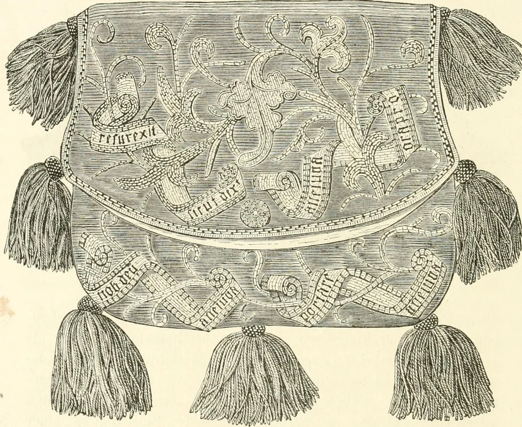 An illustration from Der Kunst- und Reliquienschatz des Kölner Domes, 1870, leaf 266