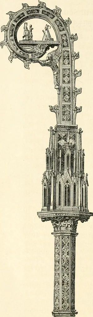 An illustration from Der Kunst- und Reliquienschatz des Kölner Domes, 1870, leaf 62