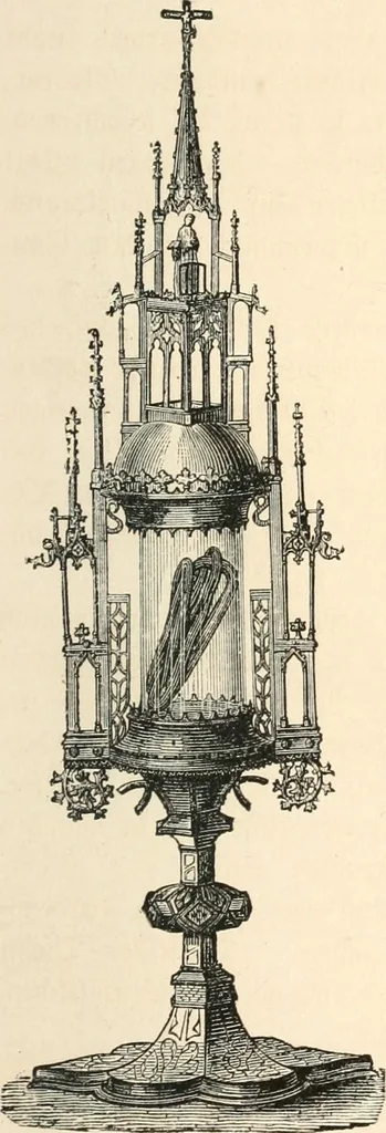 An illustration from Der Kunst- und Reliquienschatz des Kölner Domes, 1870, leaf 73
