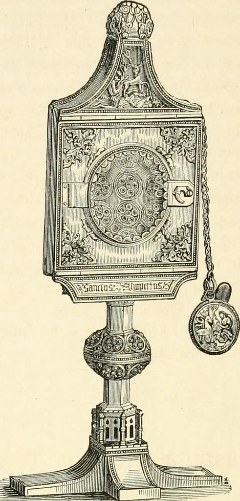 An illustration from Der Kunst- und Reliquienschatz des Kölner Domes, 1870, leaf 74