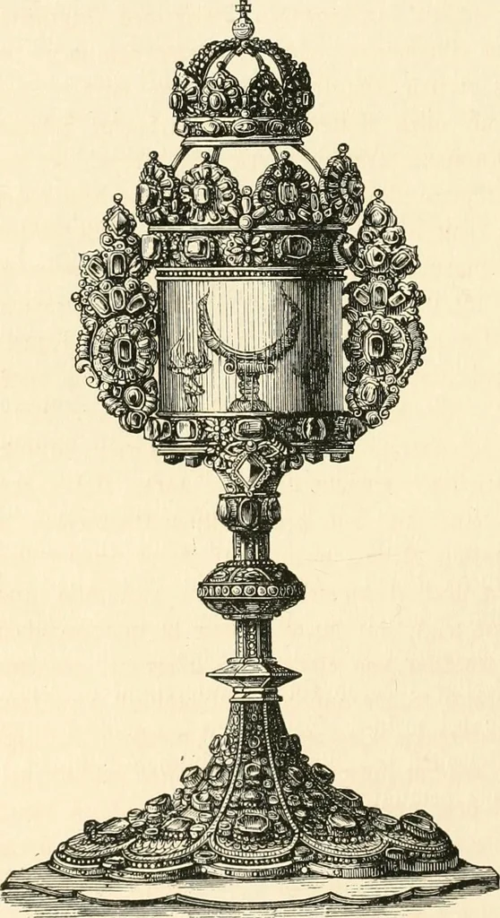 An illustration from Der Kunst- und Reliquienschatz des Kölner Domes, 1870, leaf 86