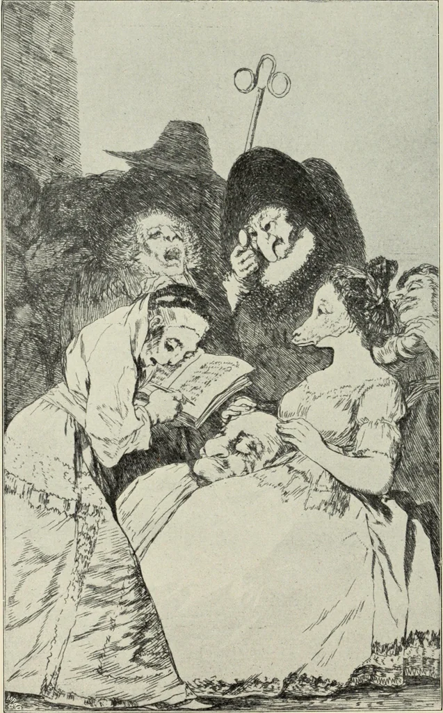 An illustration from Der Kupferstich, 1904, leaf 102