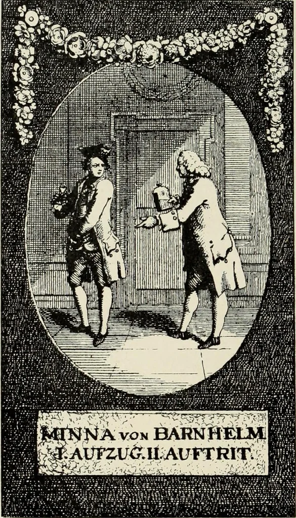 An illustration from Der Kupferstich, 1904, leaf 106