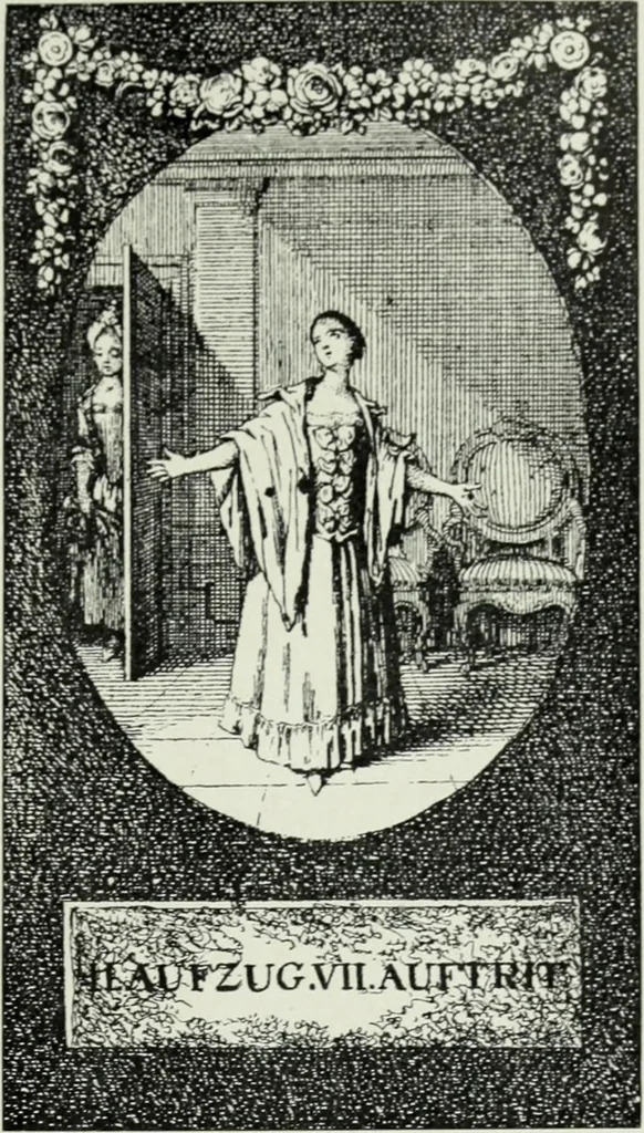 An illustration from Der Kupferstich, 1904, leaf 107