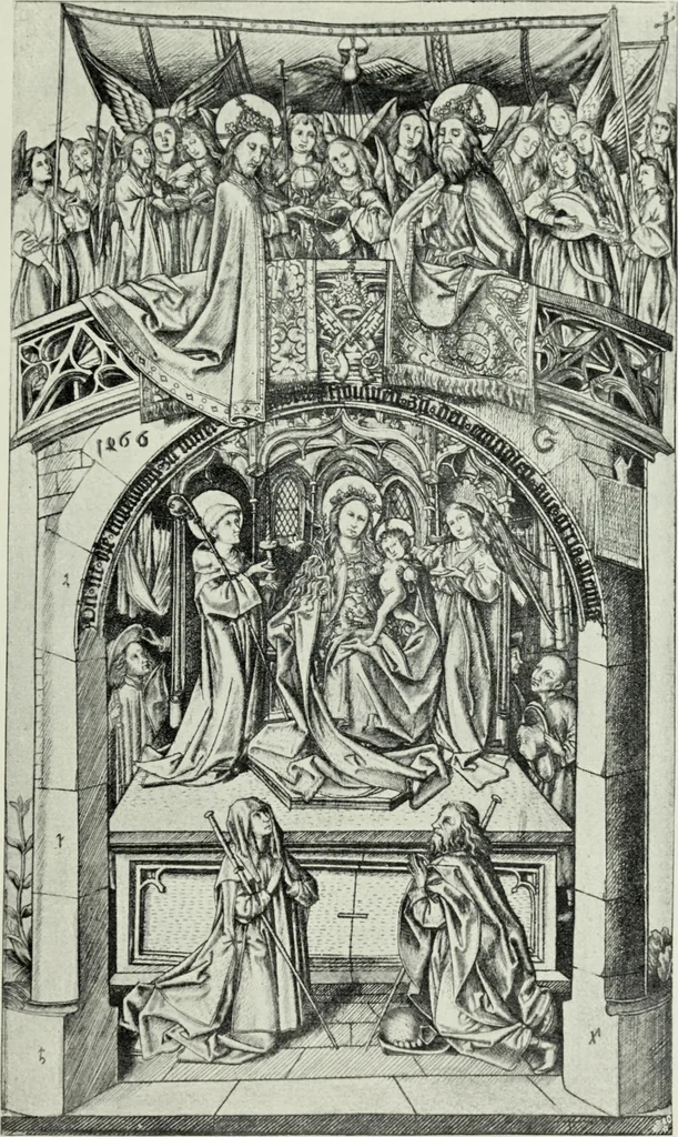An illustration from Der Kupferstich, 1904, leaf 11