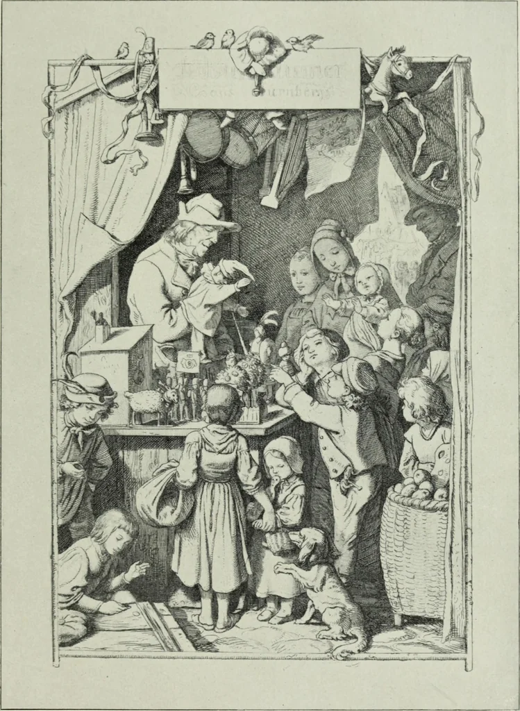 An illustration from Der Kupferstich, 1904, leaf 111