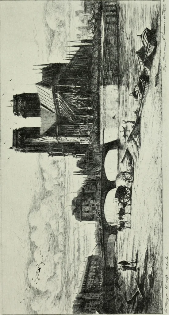 An illustration from Der Kupferstich, 1904, leaf 115
