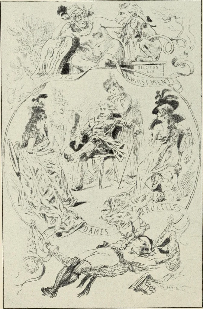 An illustration from Der Kupferstich, 1904, leaf 116