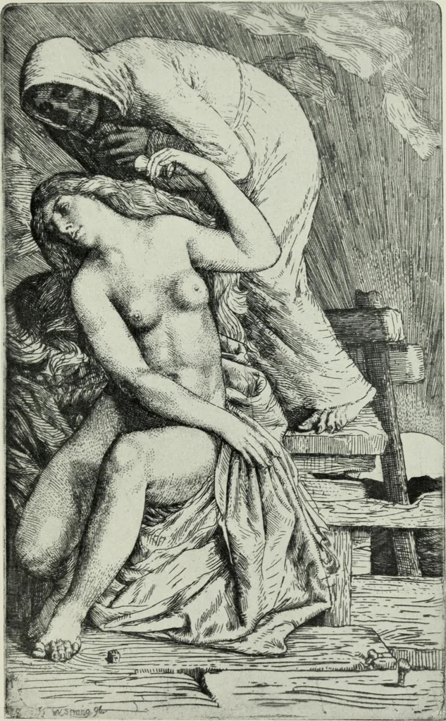 An illustration from Der Kupferstich, 1904, leaf 129