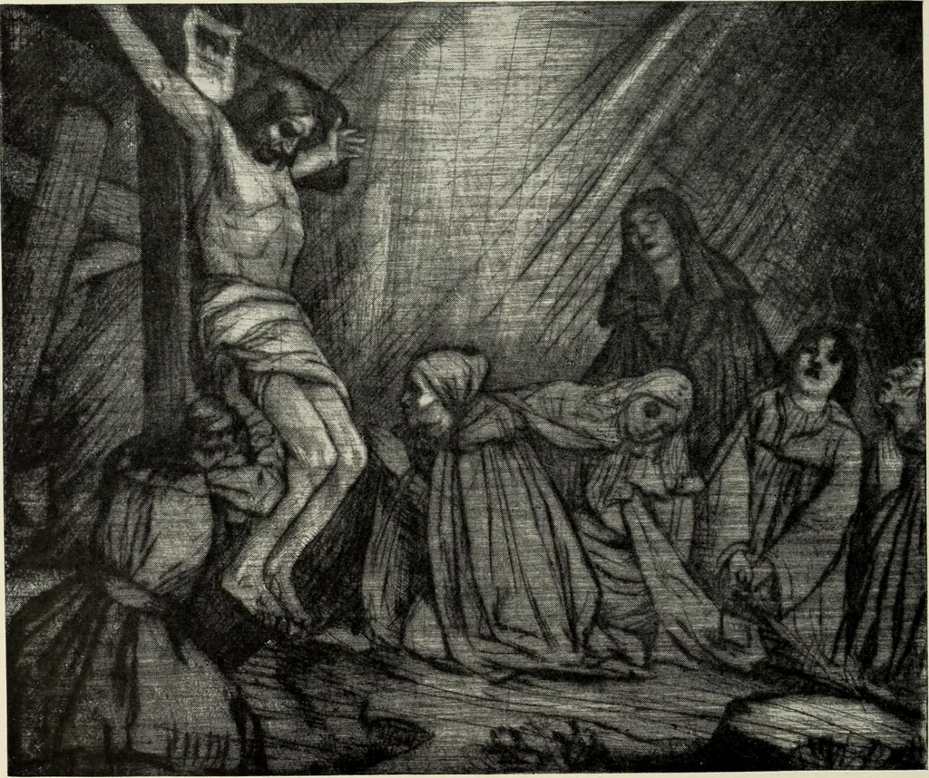 An illustration from Der Kupferstich, 1904, leaf 130