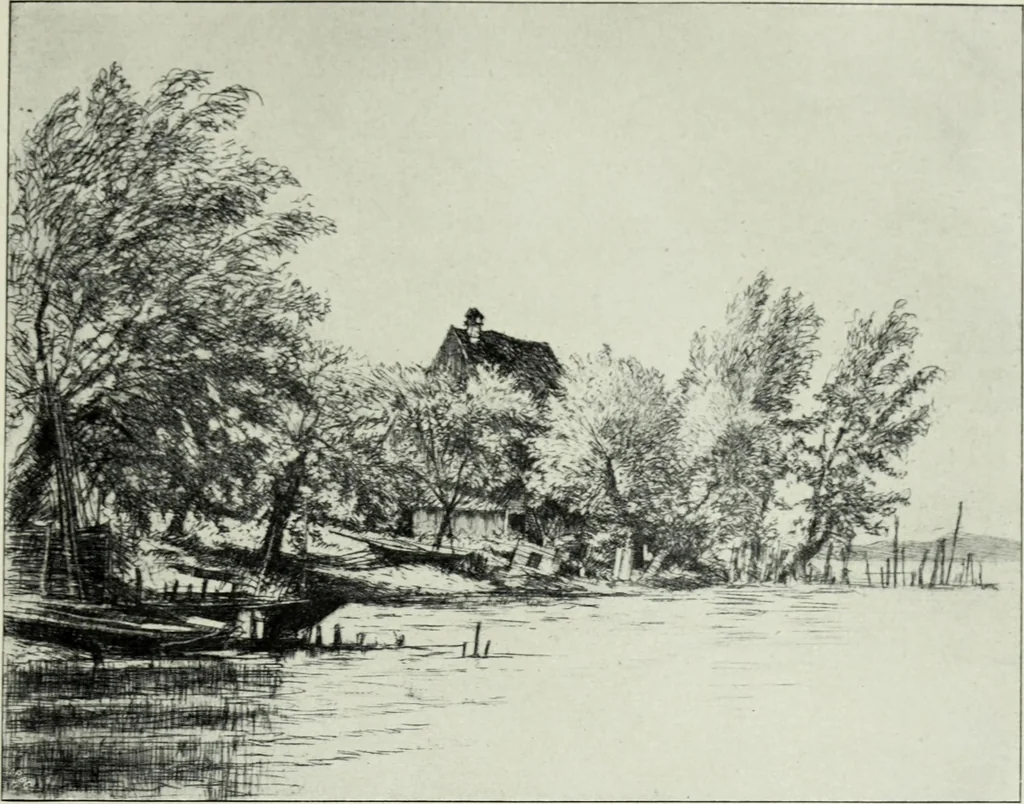 An illustration from Der Kupferstich, 1904, leaf 141