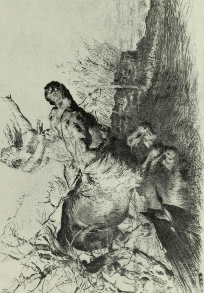An illustration from Der Kupferstich, 1904, leaf 149