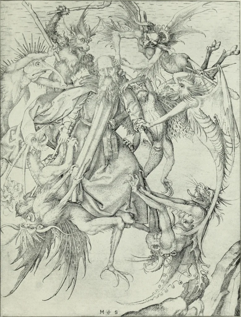 An illustration from Der Kupferstich, 1904, leaf 15