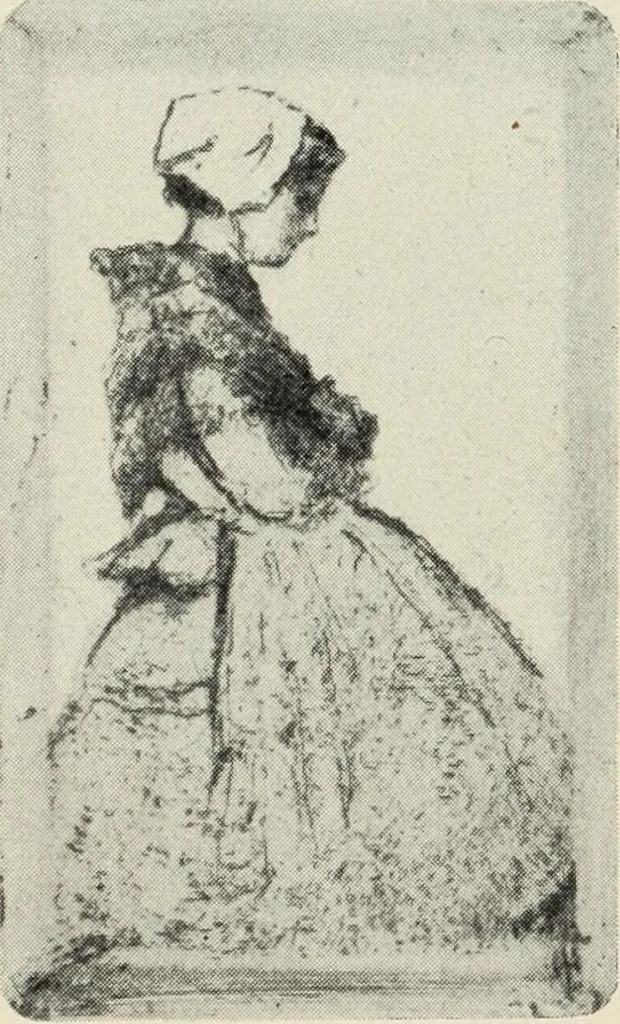 An illustration from Der Kupferstich, 1904, leaf 150