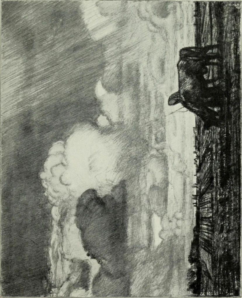 An illustration from Der Kupferstich, 1904, leaf 153
