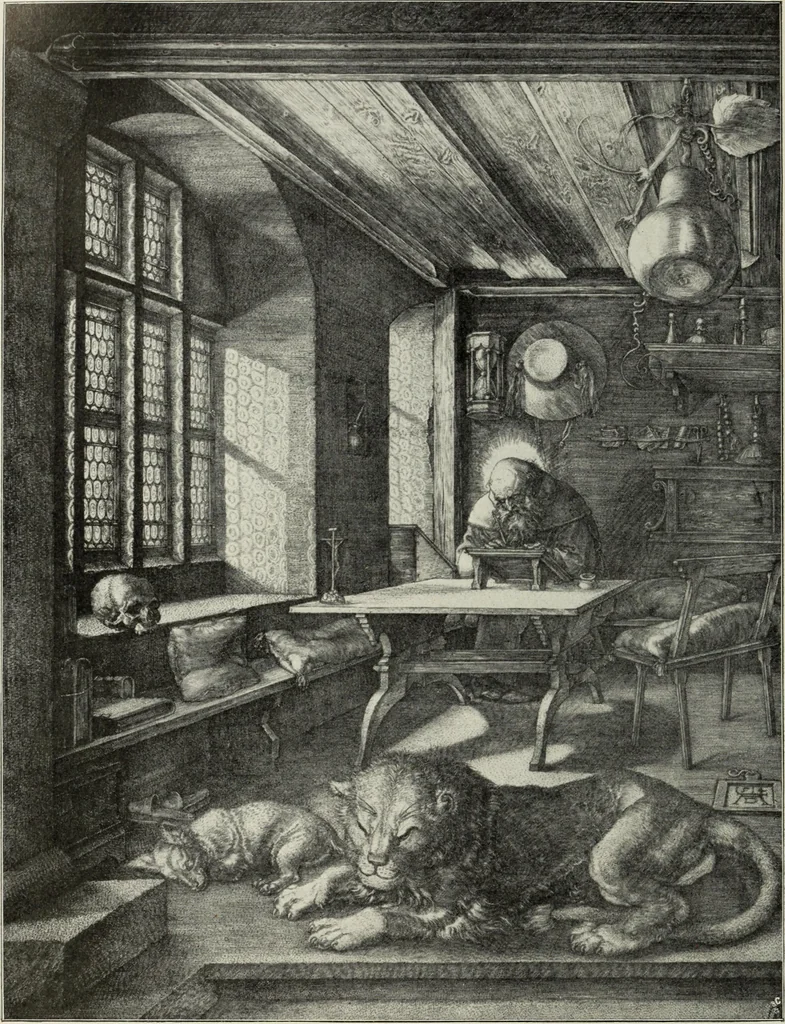 An illustration from Der Kupferstich, 1904, leaf 18