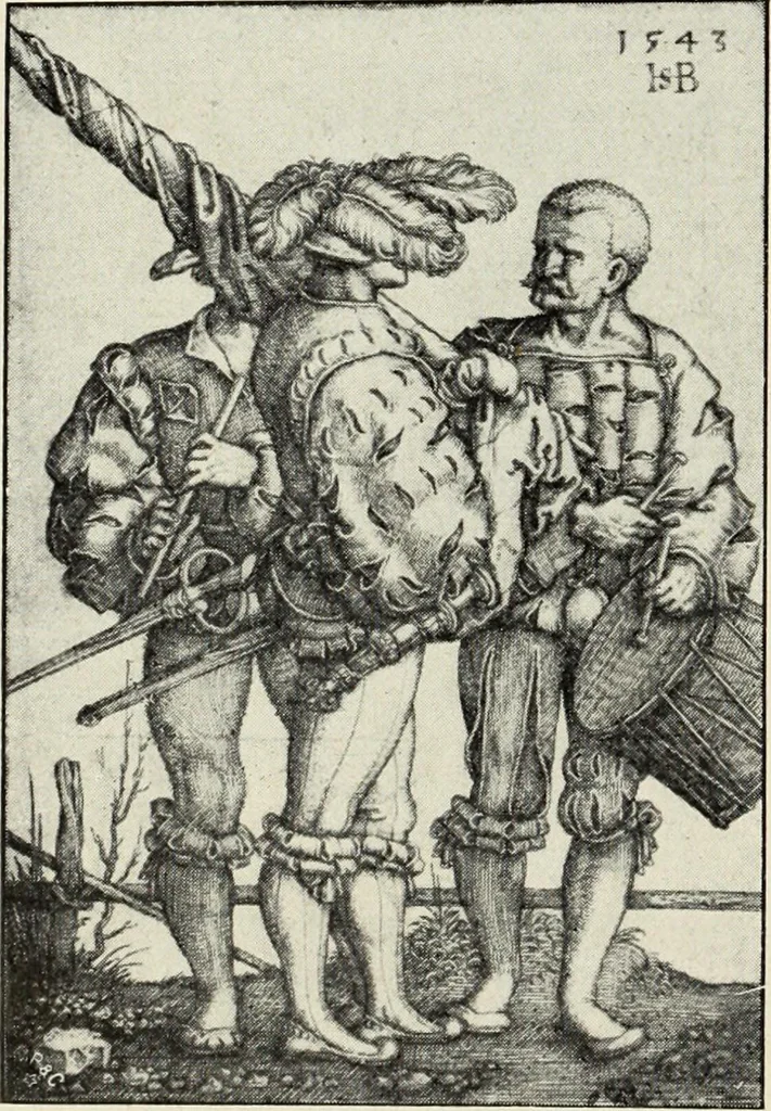 An illustration from Der Kupferstich, 1904, leaf 24