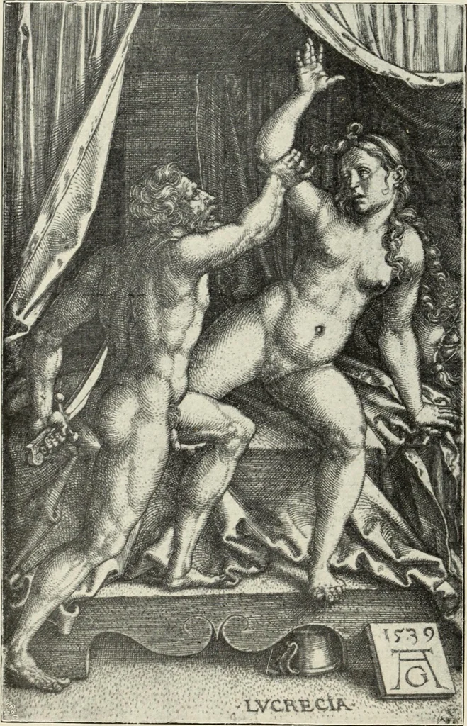An illustration from Der Kupferstich, 1904, leaf 26