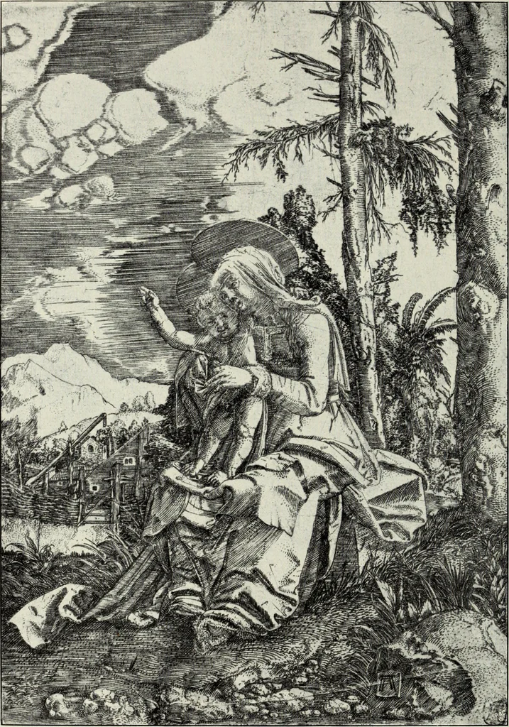An illustration from Der Kupferstich, 1904, leaf 28