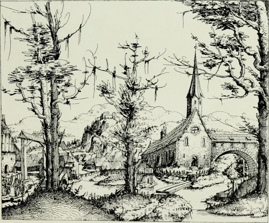 An illustration from Der Kupferstich, 1904, leaf 29