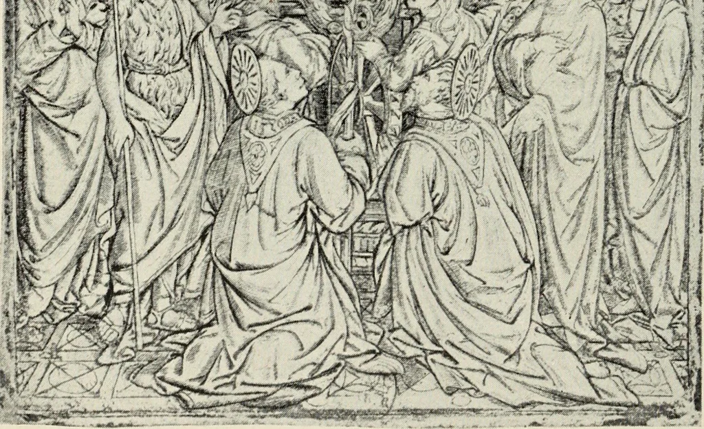 An illustration from Der Kupferstich, 1904, leaf 30